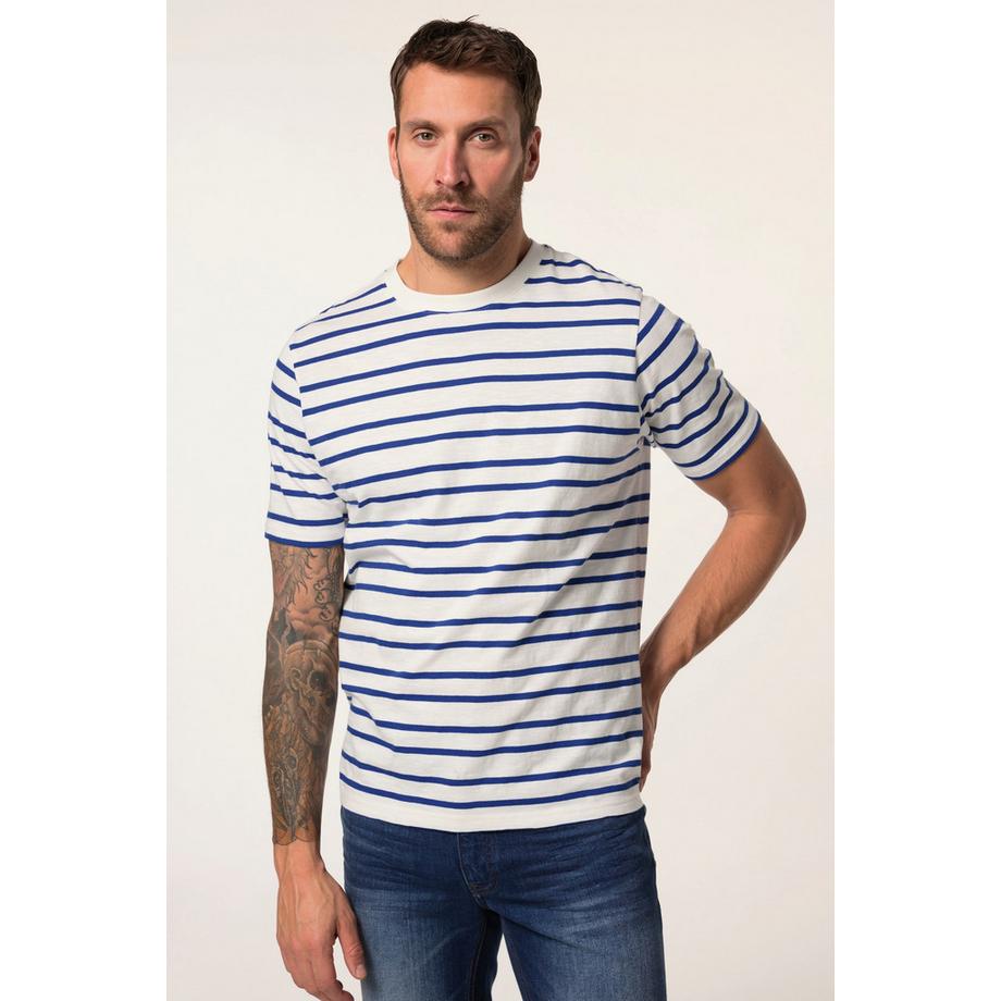 JP1880 Ringelshirt Halbarm OCS-zertifizierte Biobaumwolle  