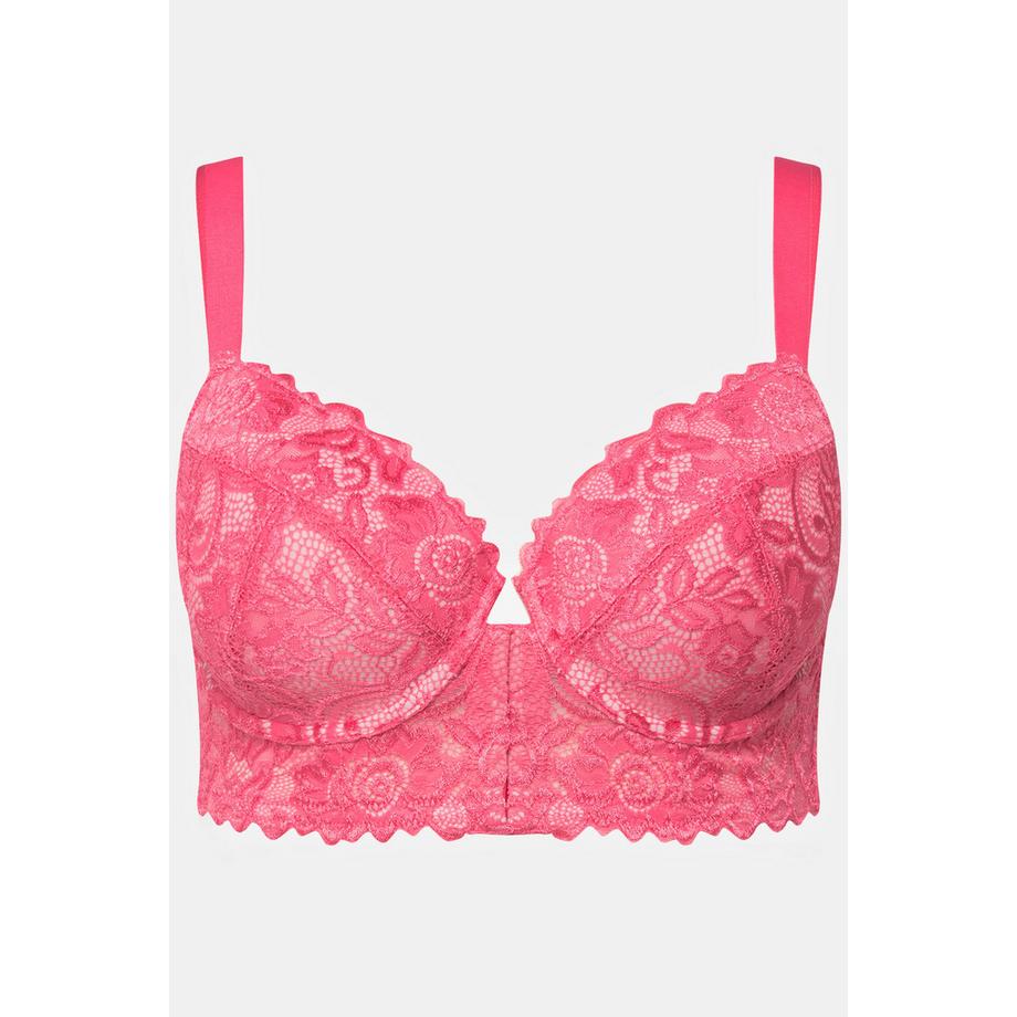 Ulla Popken Soutien-gorge à armatures bonnets souples fermeture avant arrière  