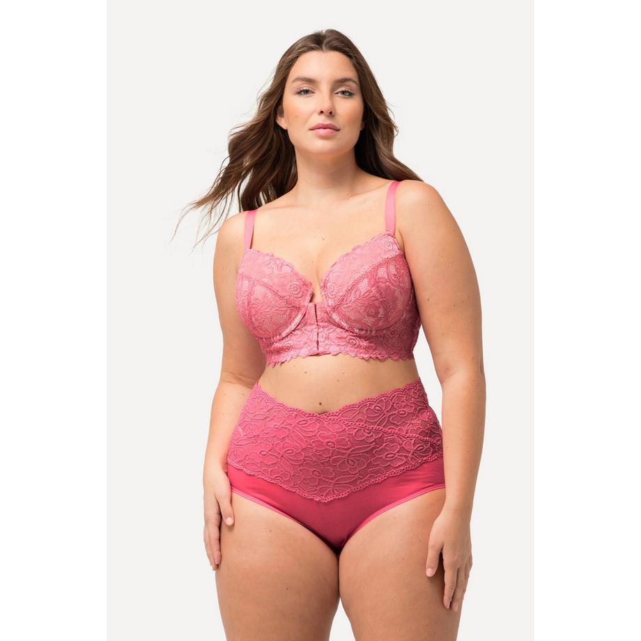 Ulla Popken Soutien-gorge à armatures bonnets souples fermeture avant arrière  