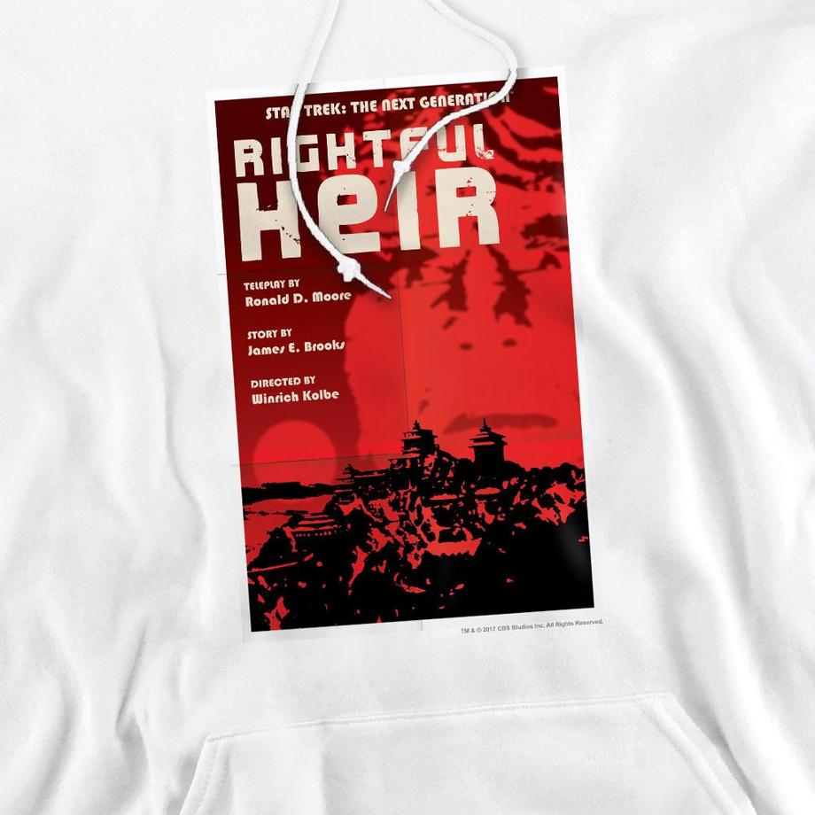 Star Trek The Next Generation Season 6 Episode 23 Felpa con cappuccio  