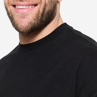 DOMYOS  Kurzarmshirt  Loose Fit Baumwolle 