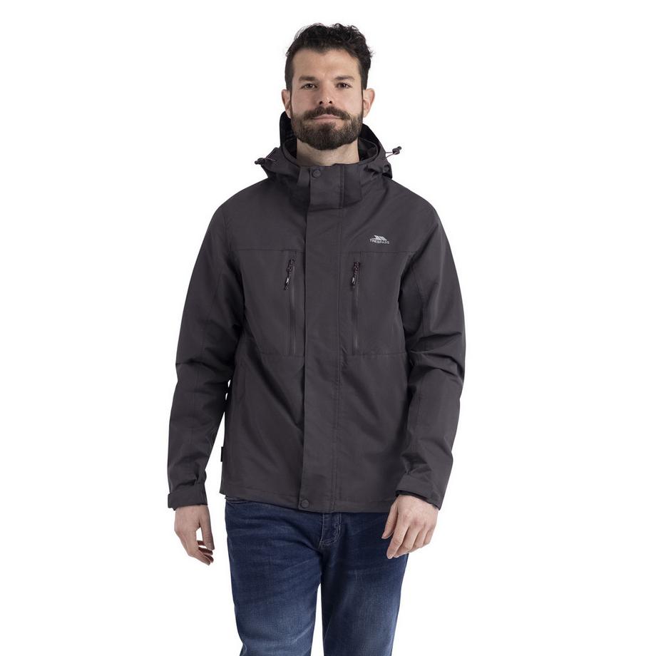 Trespass Veste Imperméable Unie À Capuche Fyfinn  