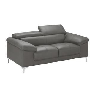 Vente-unique Ledersofa 2Sitzer SOLANGE  