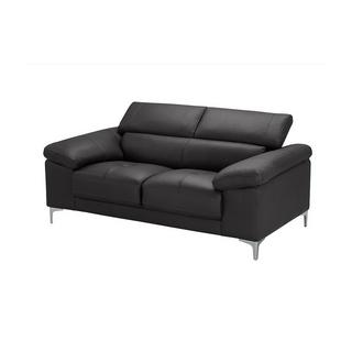 Vente-unique Ledersofa 2Sitzer SOLANGE  