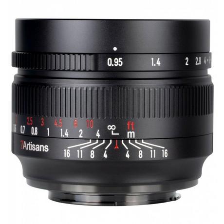 7ARTISANS  A008B-E (50 mm F0.95) 