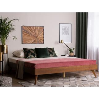 Beliani Bett mit Lattenrost aus MDF-Platte Retro BERRIC  