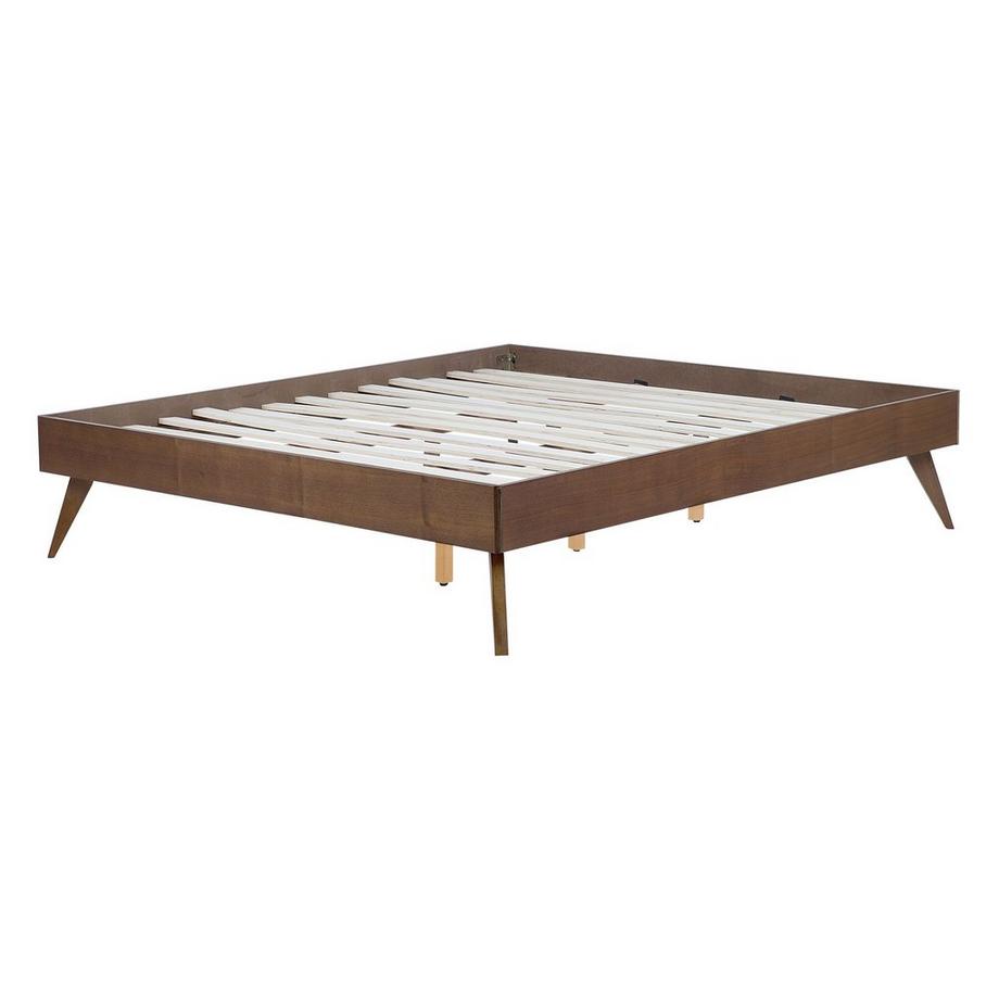 Beliani Lit à lattes en MDF Rétro BERRIC  