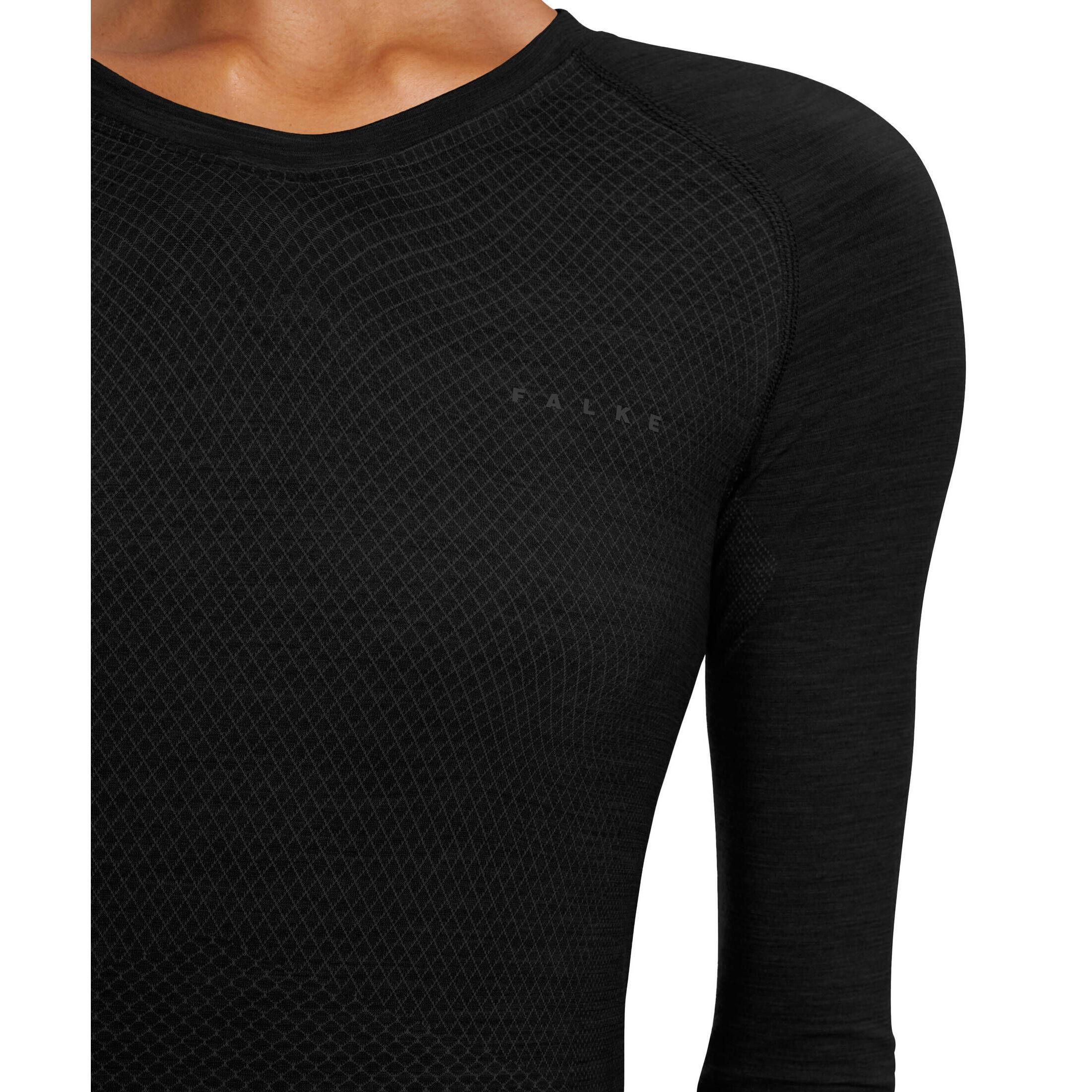 FALKE  t-hirt manche longue wool-tech light 