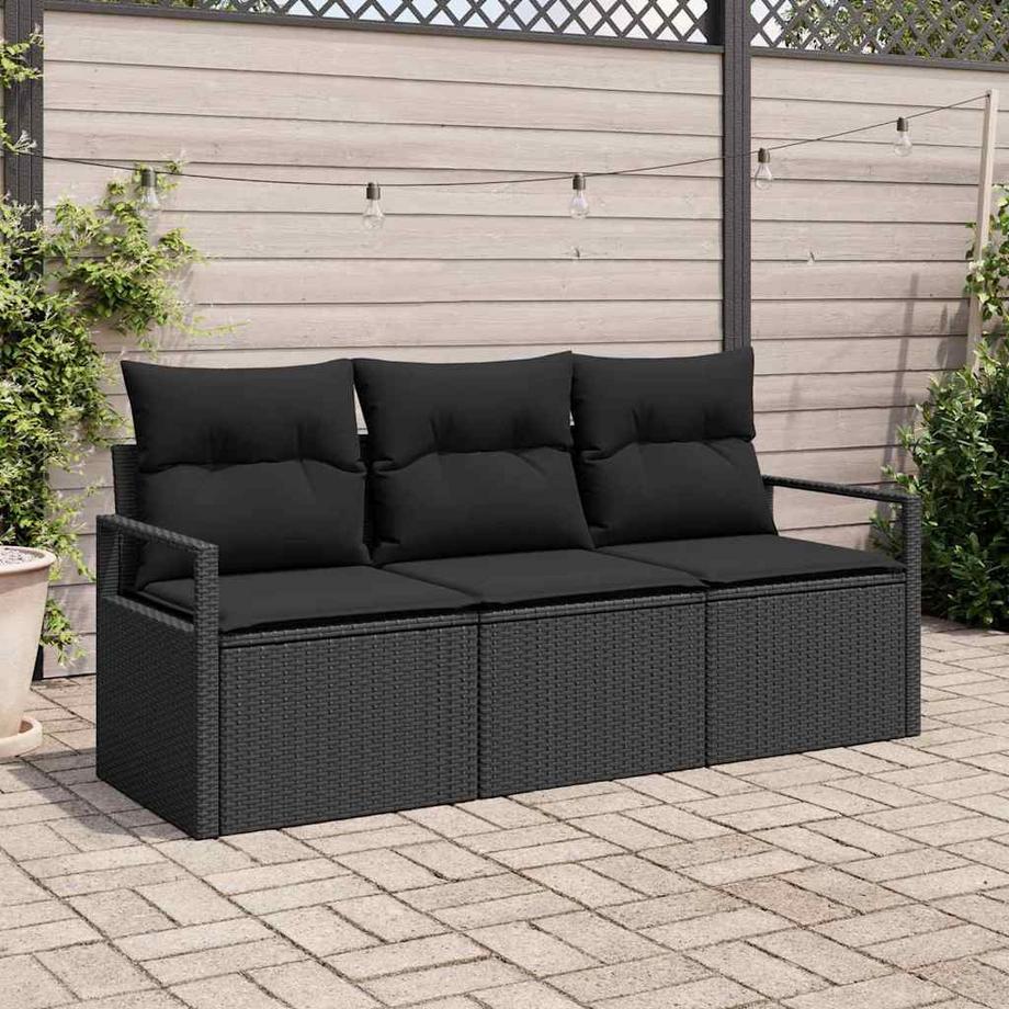 VidaXL Divano da giardino Polyrattan  