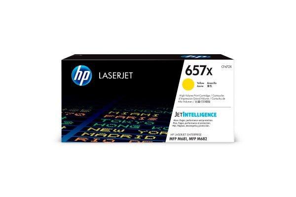 Hewlett-Packard  HP Toner-Modul 657X yellow CF472X CLJ Enterprise M681 23'000 S. 