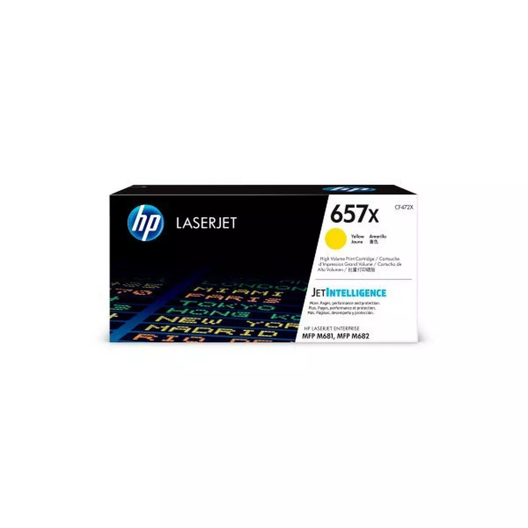 Hewlett-Packard – HP Toner-Modul 657X yellow CF472X CLJ Enterprise M681 23’000 S., One Size