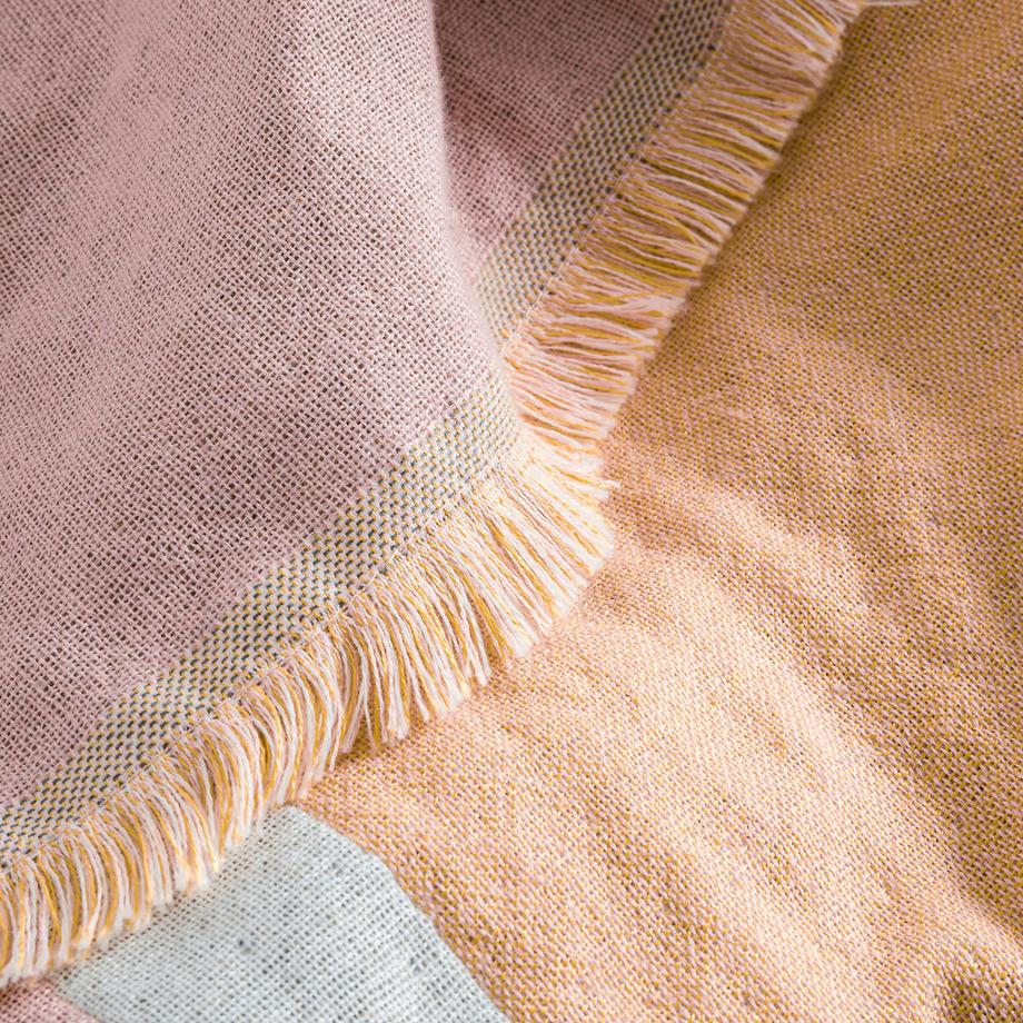 La Redoute Intérieurs Gemustertes Jacquardplaid mit gefransten Kanten  