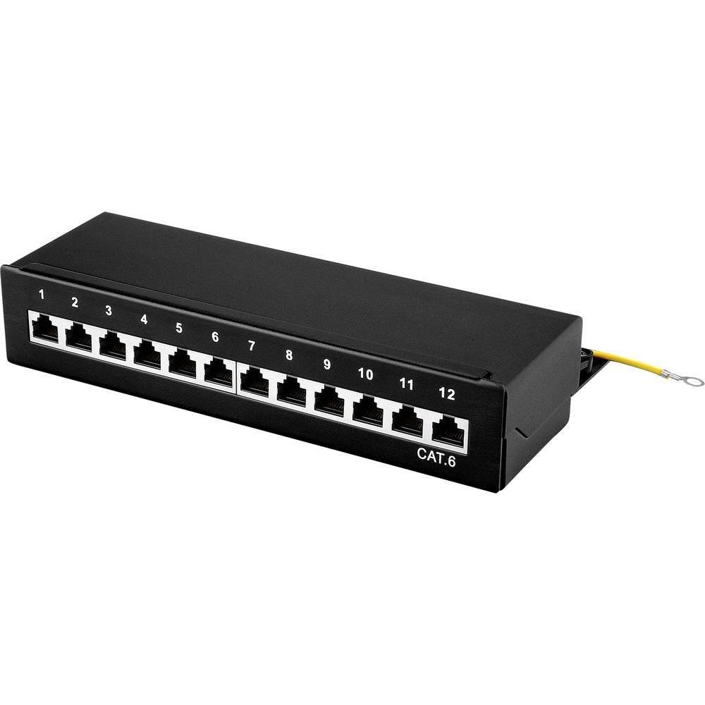 Renkforce 12 Port Patchbox CAT 6 | online kaufen - MANOR