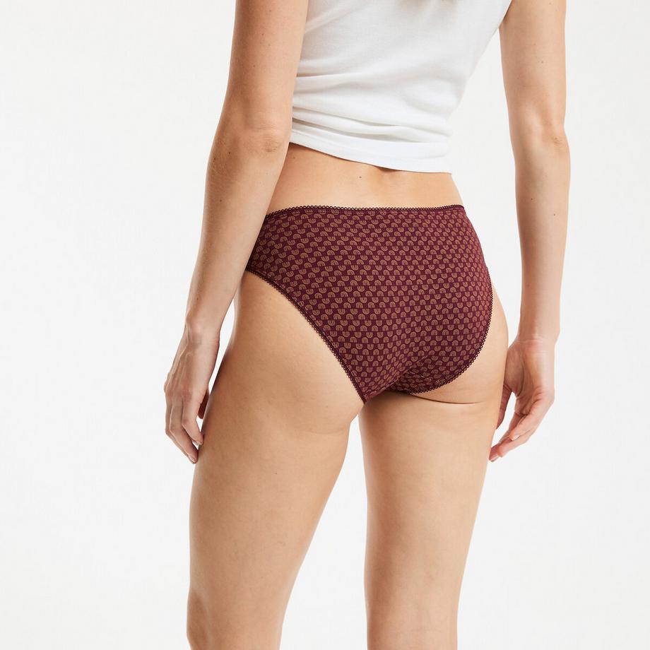 La Redoute Collections Lot de 3 culottes imprimées  