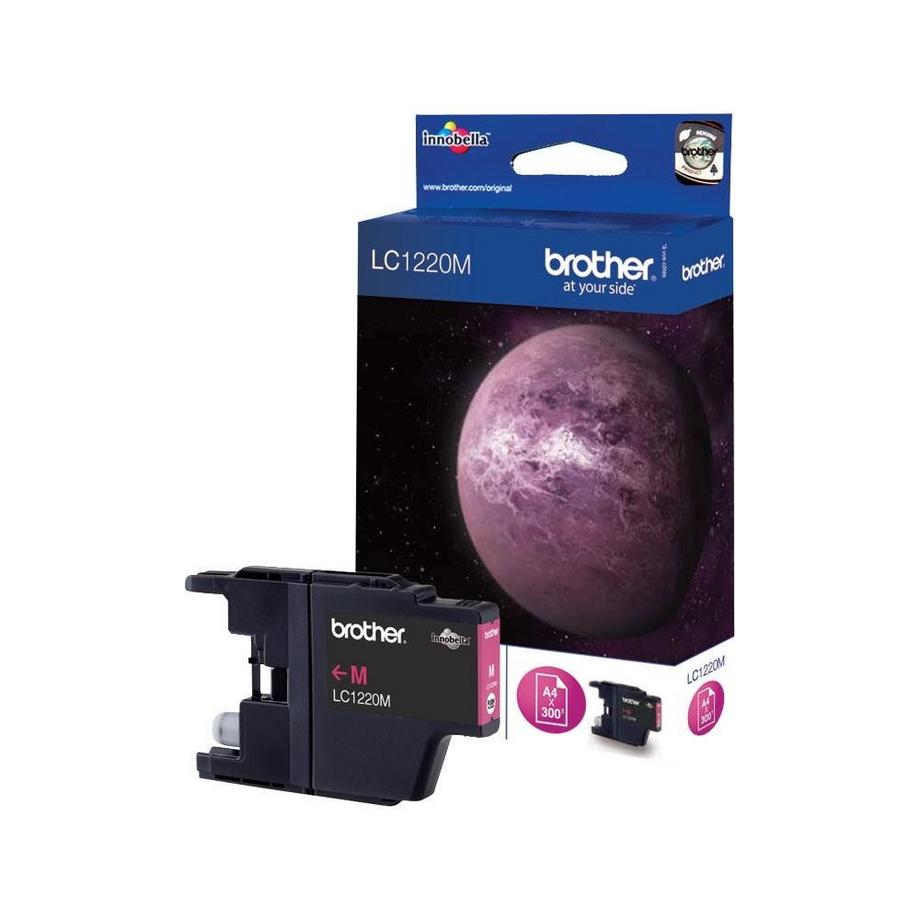 brother  BROTHER Tintenpatrone magenta LC-1220M DCP-J525W 300 Seiten 
