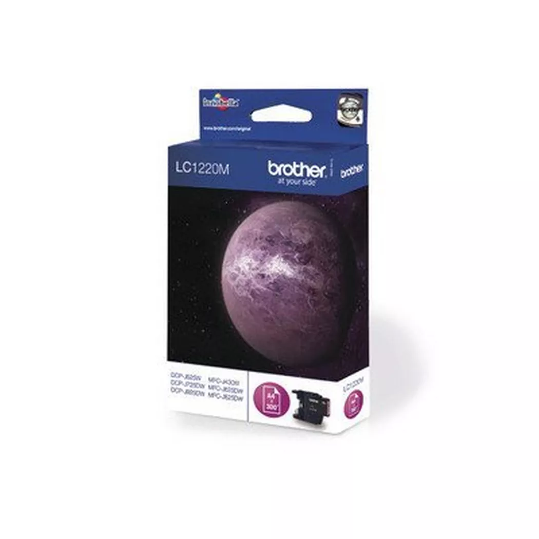 Brother – Tintenpatrone magenta LC-1220M DCP-J525W 300 Seiten, One Size