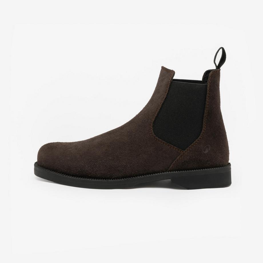 Stivali Jodhpur spaccato pelle junior