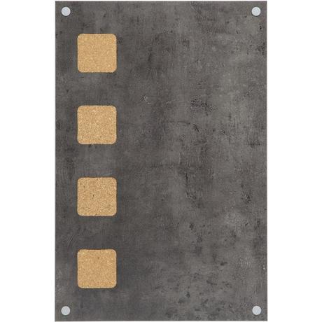 SECURIT  SECURIT Kreidetafel Living Wall LW-GY-58 grau 63x41x2cm 