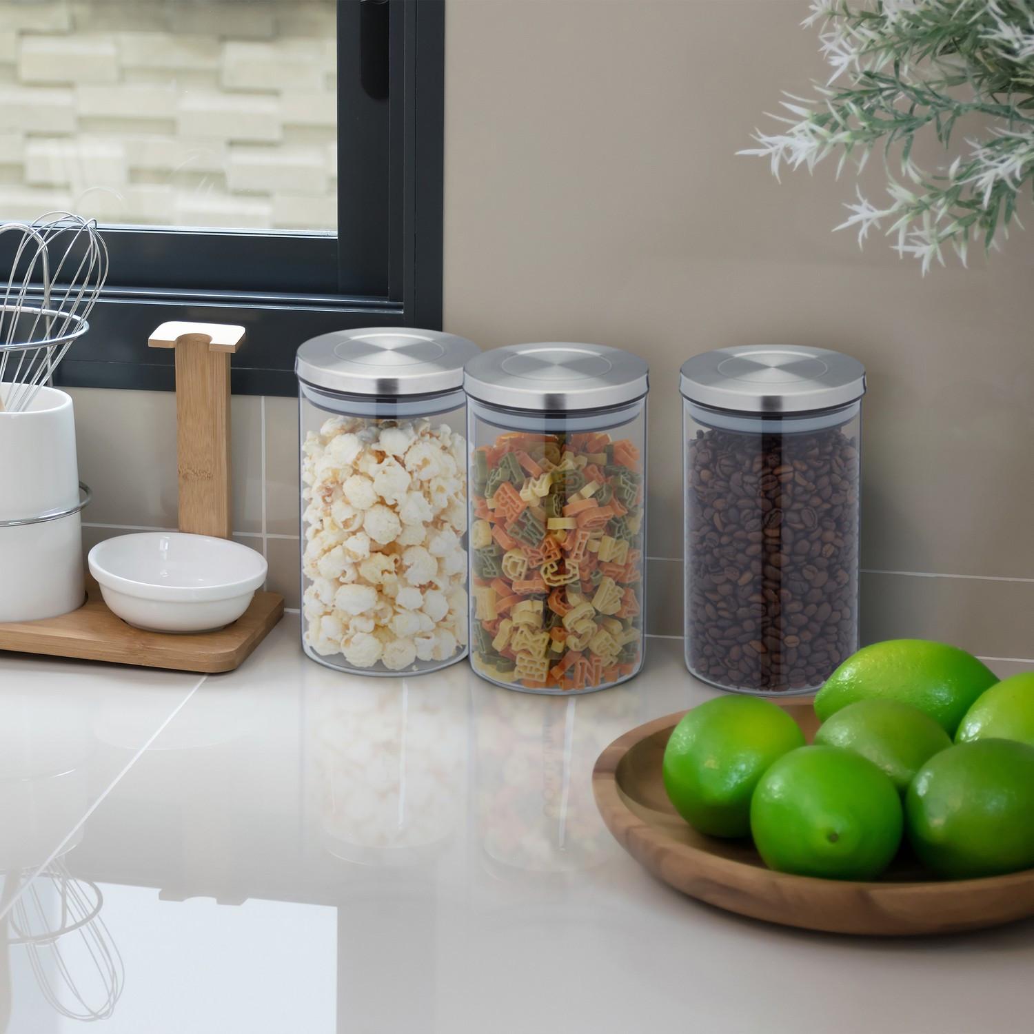 Northix 3 bocaux de conservation 800 ml  