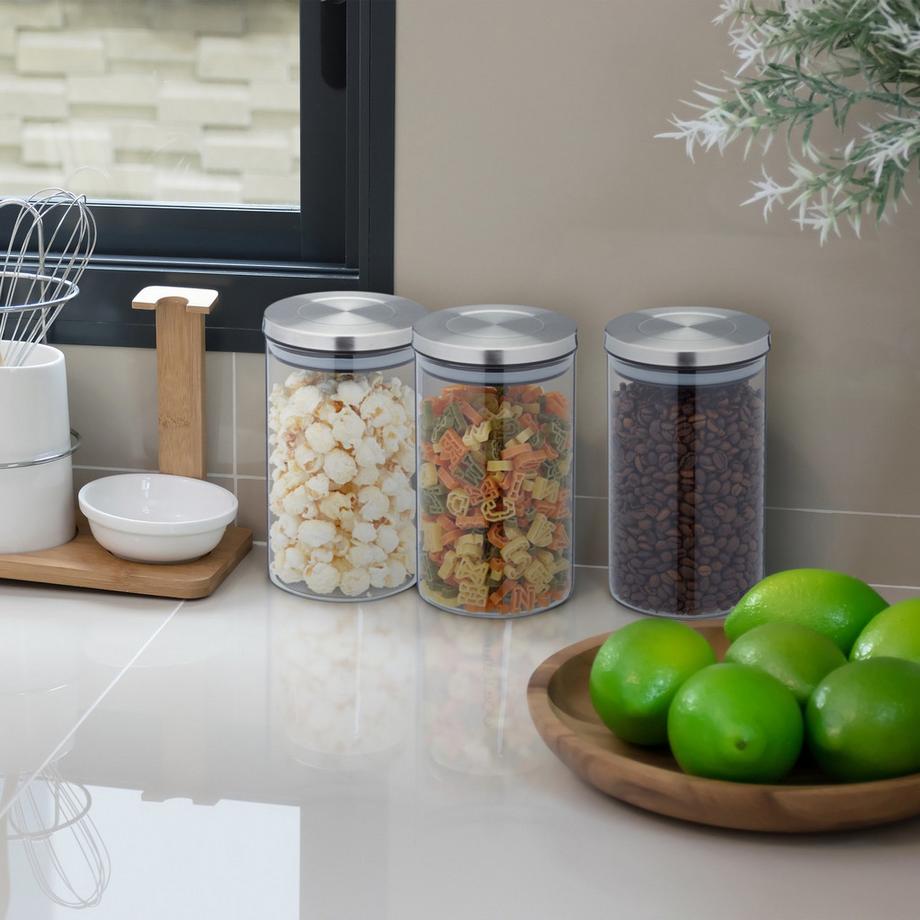 Northix 3 bocaux de conservation 800 ml  