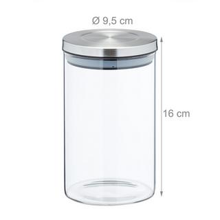 Northix 3 bocaux de conservation 800 ml  