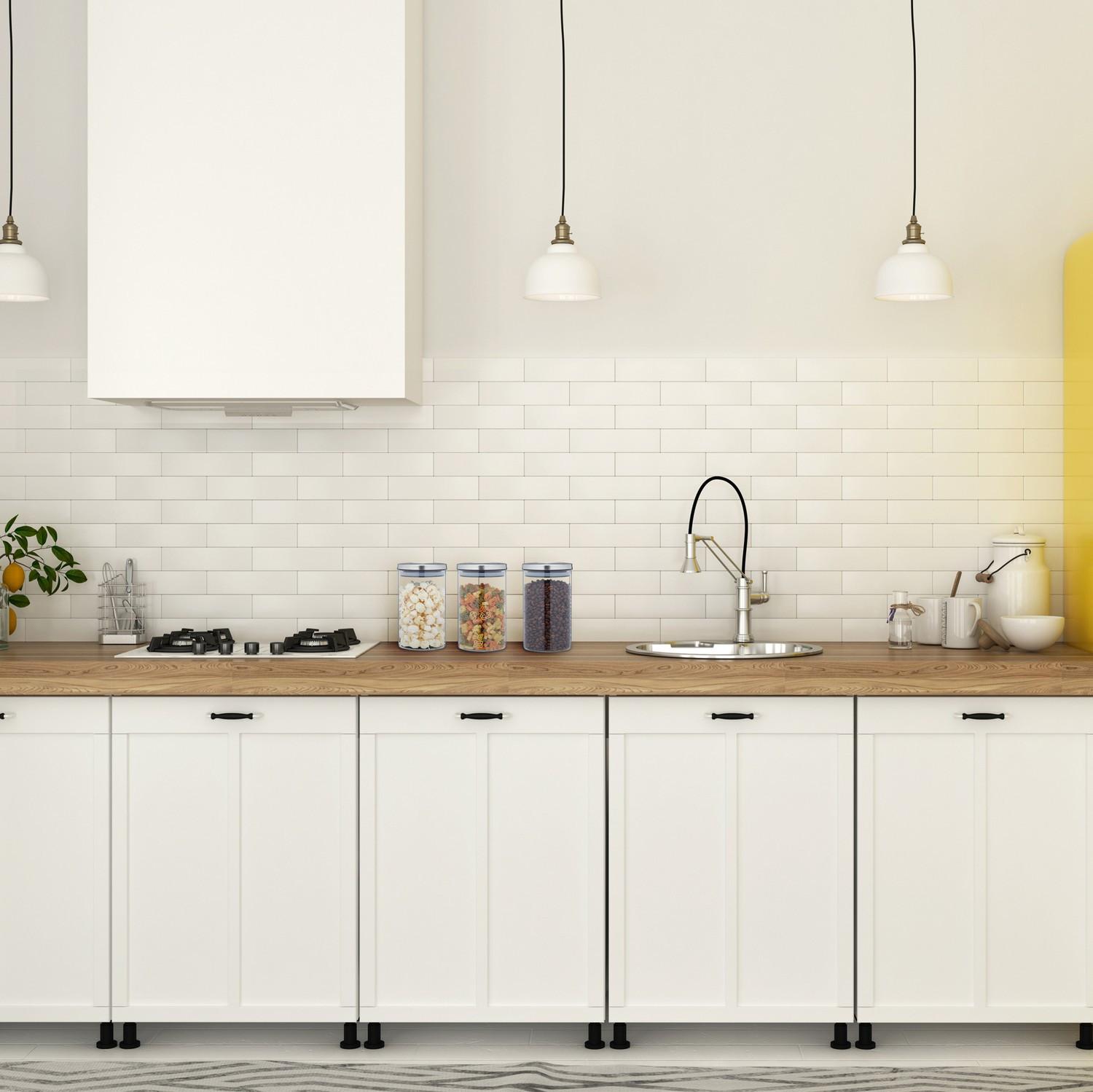 Northix 3 bocaux de conservation 800 ml  