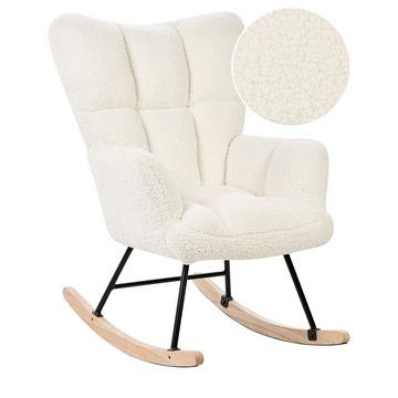 Fauteuil à bascule en Bouclé Moderne OULU