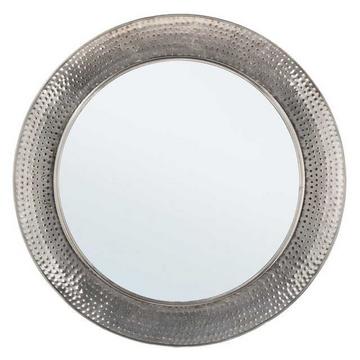 Specchio Adara argento 80x80