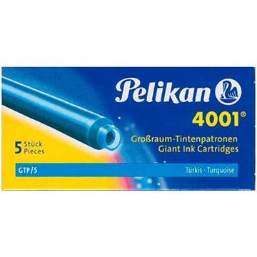 PELIKAN Tinte 4001 GTP/5 310656 türkis 5 Stück