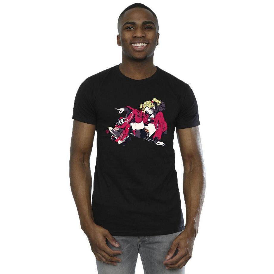 DC COMICS T-Shirt avec Imprimé Graphique  