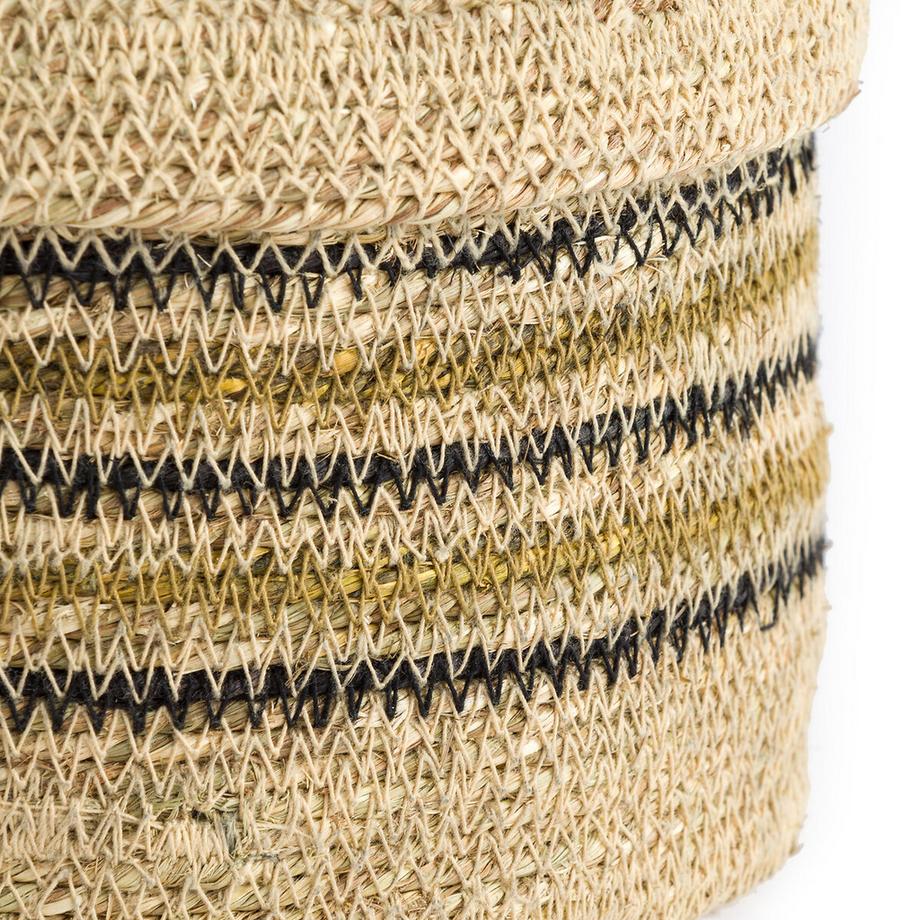 La Redoute Intérieurs 3er-Set Deckelkörbe Saski  