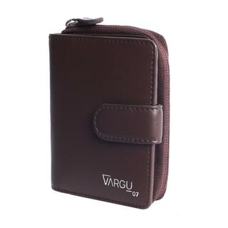 VARGU VINEM 1-A Mono Portafoglio in Vera Pelle  