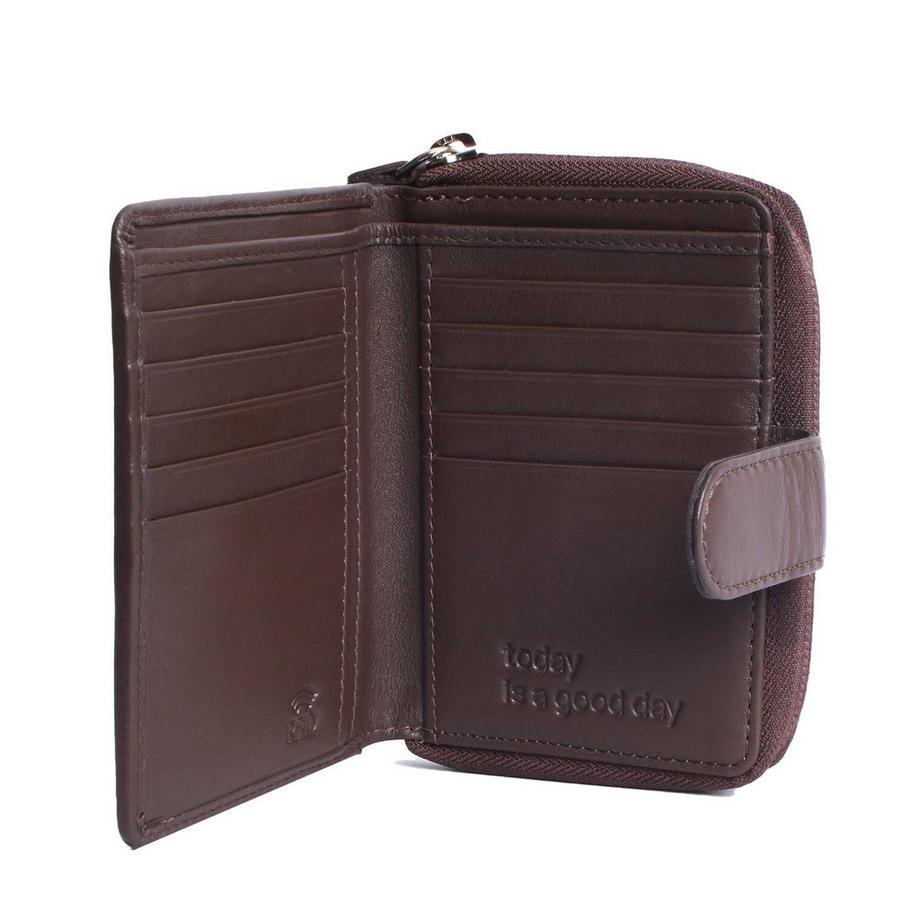 VARGU VINEM 1-A Mono Portafoglio in Vera Pelle  