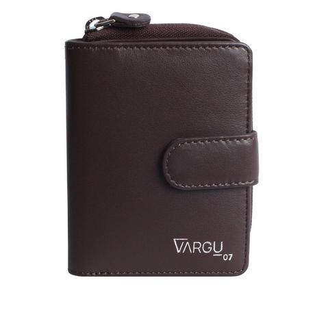 VARGU VINEM 1-A Mono Portafoglio in Vera Pelle  