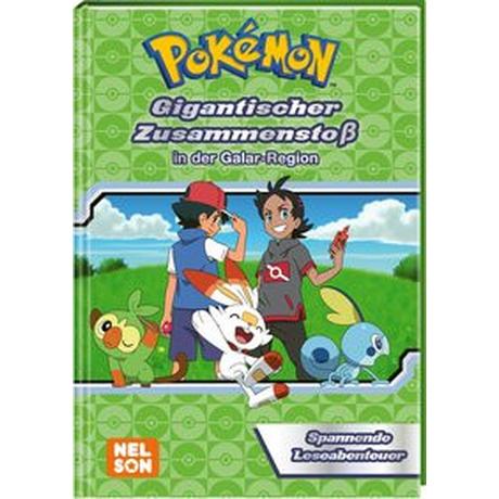 Pokémon Lesebuch: Gigantischer Zusammenstoß in der Galar-Region Kein Autor Copertina rigida 