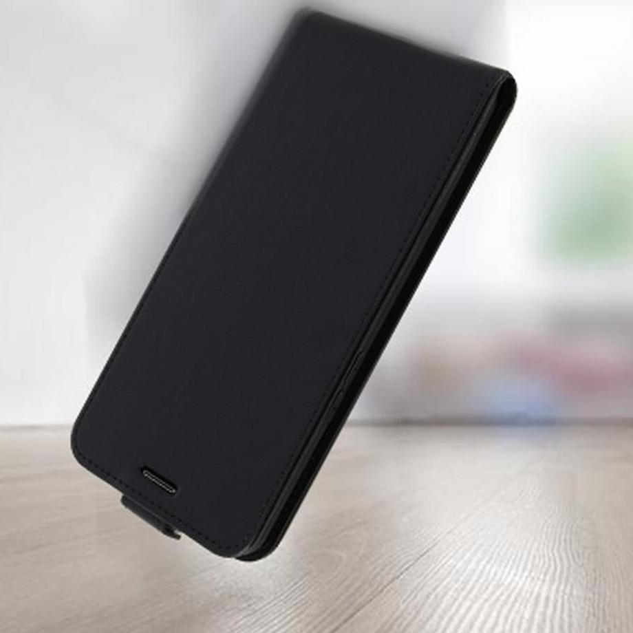 Avizar  Étui Oppo Reno 4 Clapet Vertical Noir 