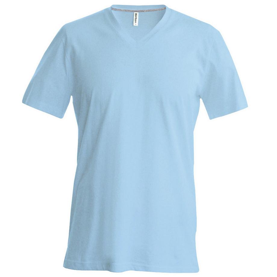 T-ShirtÀ Manches Courtes Et Col En V Coupe Cintrée
