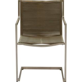 mutoni pleasure Garten Freischwinger Sienna taupe  