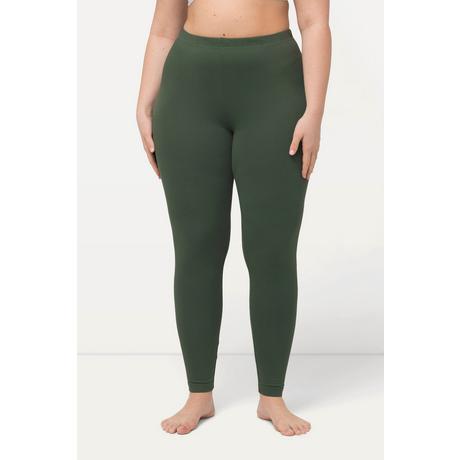 Ulla Popken  Legging en coton avec taille élastique, coupe Slim 