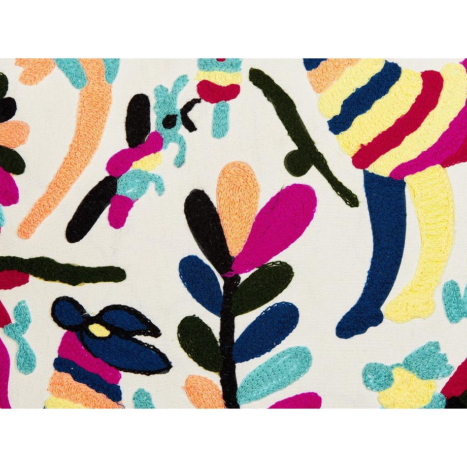 Beliani Coussin en Coton Traditionnel RAIGANJ  