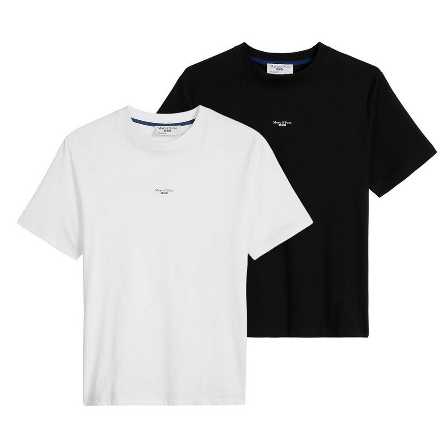 T-shirt  Paquet de 2 Confortable à porter-T-Shirt, SSL, Logo Print, Relax