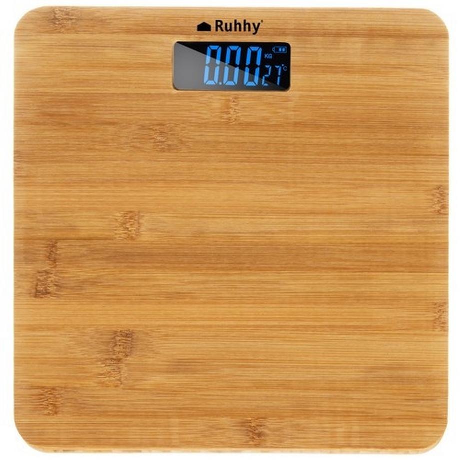 Ruhhy  LCD-Personenwaage - Holz Ruhhy 22522 