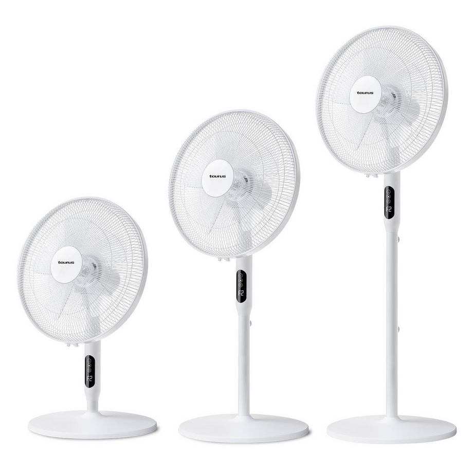 TAURUS Ventilateur 40cm 3-en-1 Ice Brise Blanc