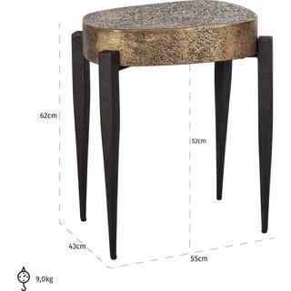 mutoni Table d'appoint Declan 55X62  