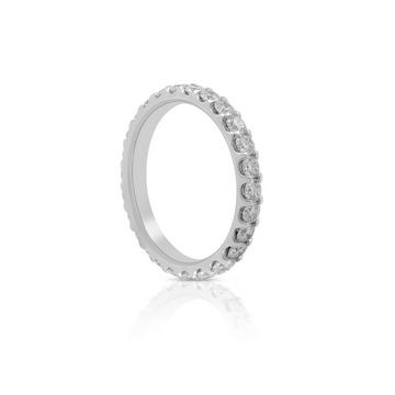 Mémoire Ring Diamant 1.50ct. Weissgold 750