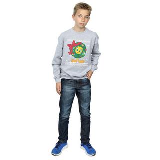 LOONEY TUNES  Tweety Pie Christmas Fair Isle Sweatshirt 