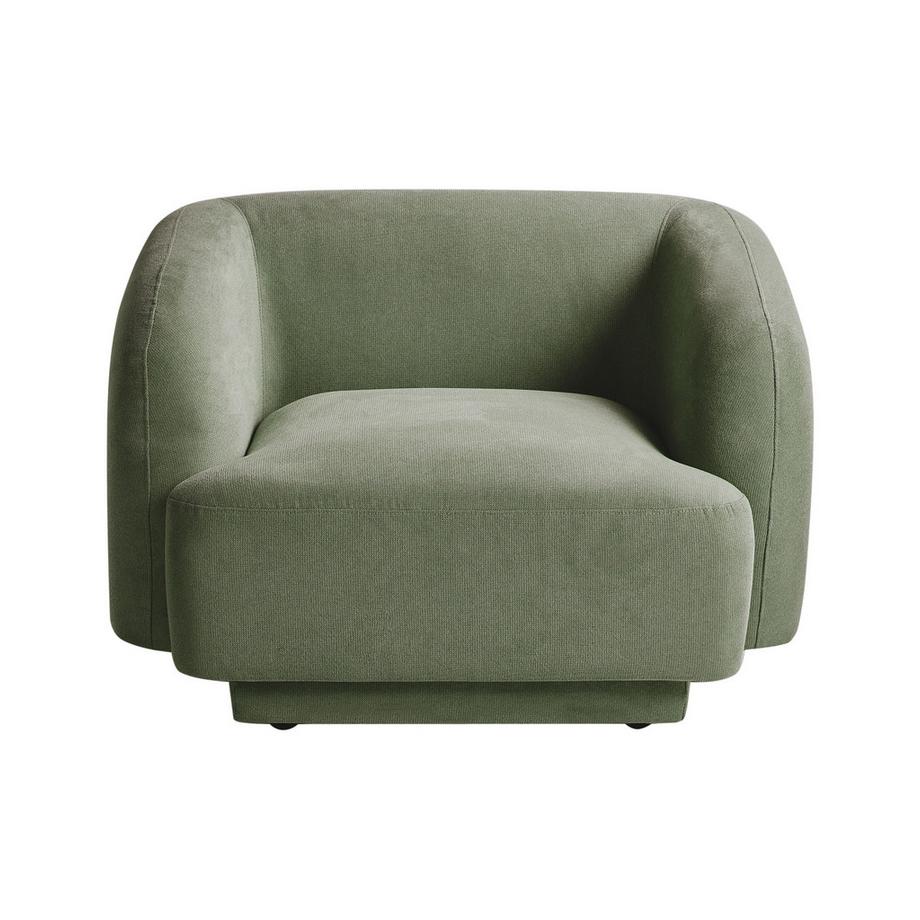 Beliani Fauteuil en Tissu Glamour SKJANES  