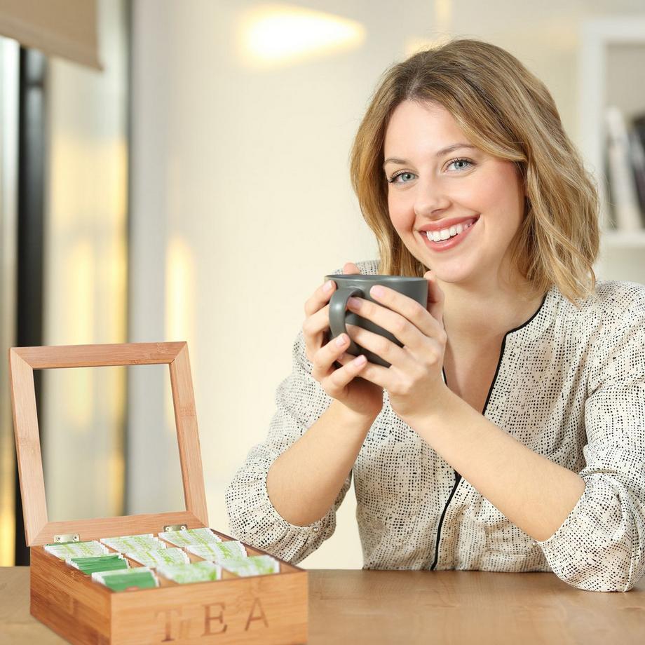 B2X Teask en bambou 9 compartiments  