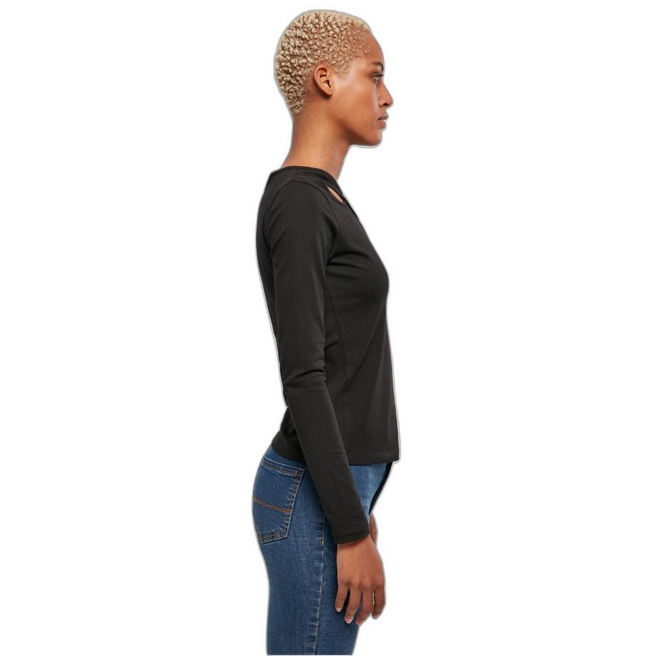 URBAN CLASSICS Crossed Cut Out Langarmshirt  
