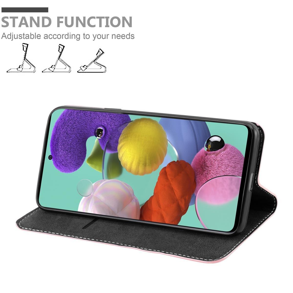 Cadorabo  Housse compatible avec Samsung Galaxy A51 4G / M40s - Coque de protection avec fermeture magnétique, fonction de support et compartiment pour carte 